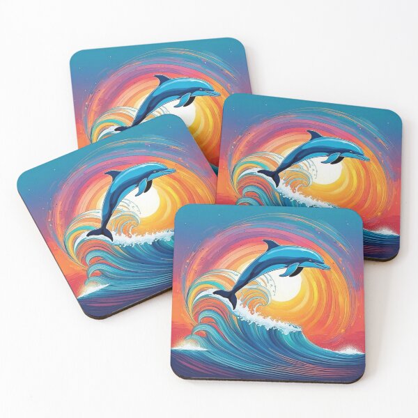 Item preview, Dolphin jumping designed and sold by JackFreestone.