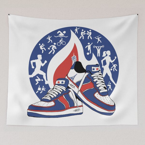 Item preview, JO 2024 PARIS Sneakers designed and sold by Wolagno.