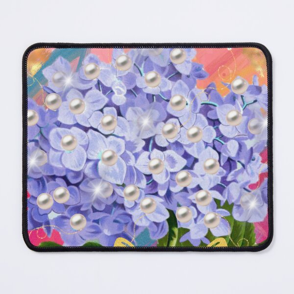 Item preview, Pearl-Embellished Hydrangea  designed and sold by tinkeybabes.