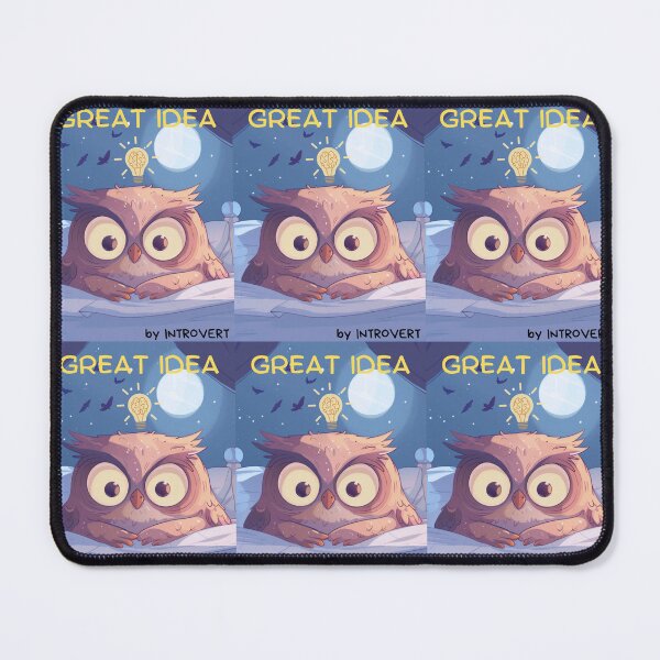 Item preview, Introvert Owl. Great Idea. designed and sold by 10ColorsHouse.