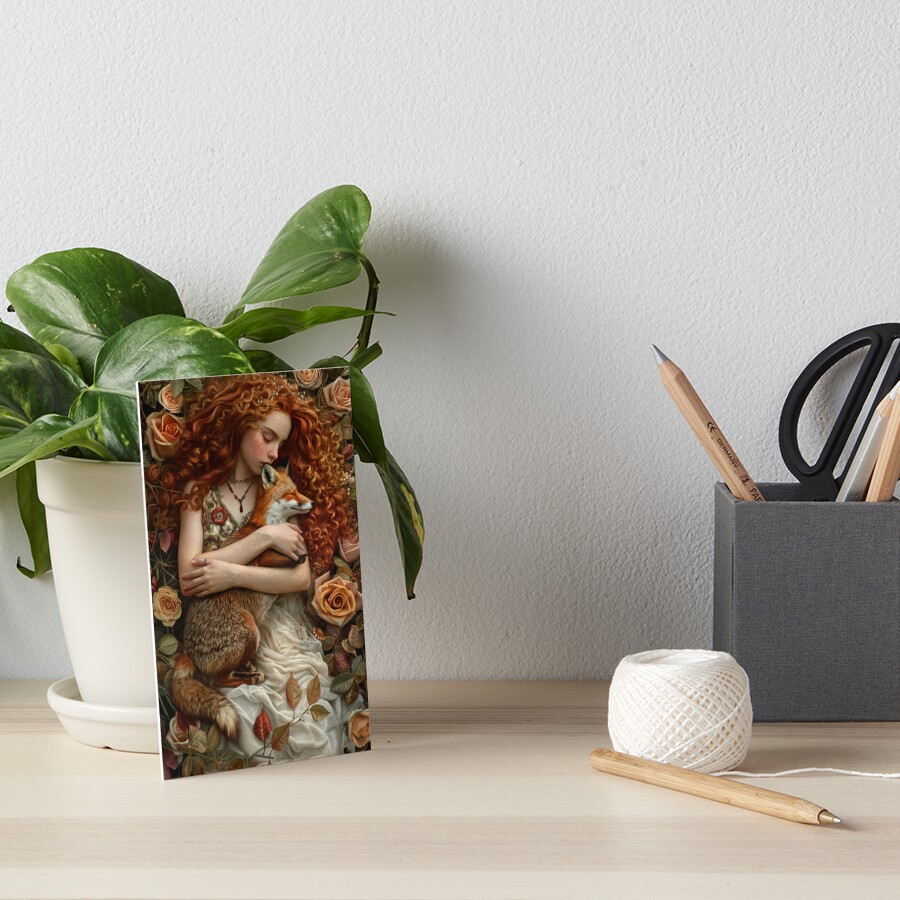 Item preview, Art Board Print designed and sold by phatpuppyart.