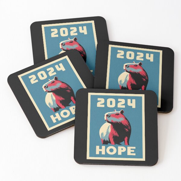 Item preview, Capybara For 2024 Message Of Hope Election Campaign designed and sold by franzandsabina.
