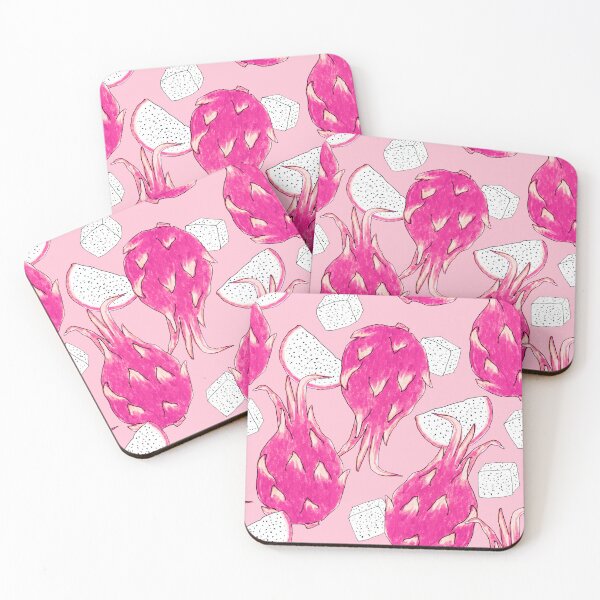 Item preview, Dragonfruit on a pink background designed and sold by Alex  Blud.