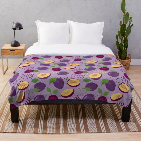Item preview, Juicy bright delicious plum pattern designed and sold by Deepness2023.