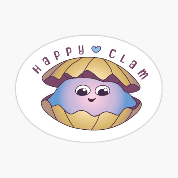 Item preview, Happy Clam designed and sold by AndyBlue.