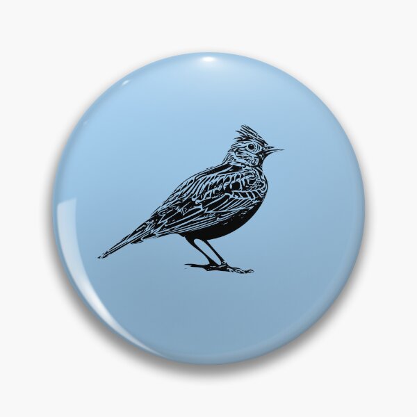 Item preview, Eurasian Skylark Black Design  designed and sold by designsasstultd.