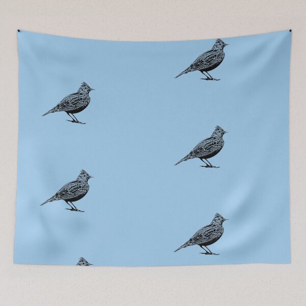 Item preview, Eurasian Skylark Black Design  designed and sold by designsasstultd.