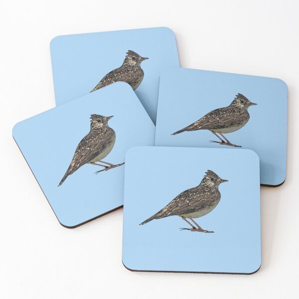 Item preview, Eurasian Skylark Black Alternate Design  designed and sold by designsasstultd.