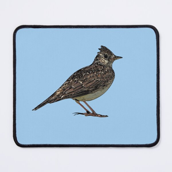 Item preview, Eurasian Skylark Black Alternate Design  designed and sold by designsasstultd.