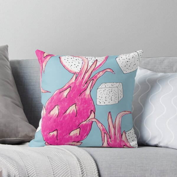 Item preview, Dragonfruit on a light blue background designed and sold by Alex  Blud.