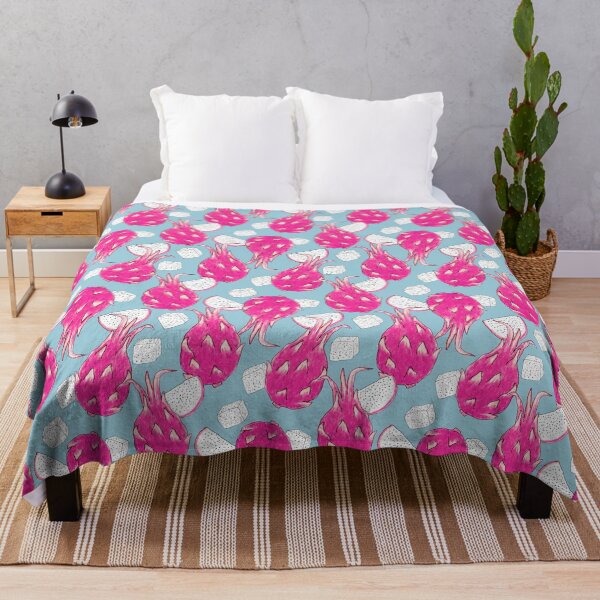 Item preview, Dragonfruit on a light blue background designed and sold by Alex Blud.