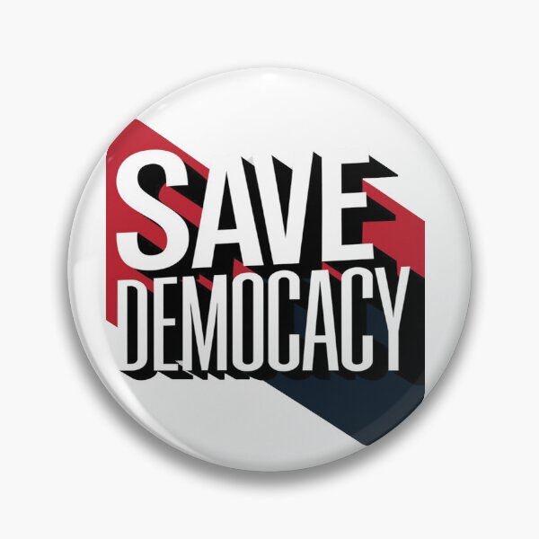 Item preview, save democracy designed and sold by leenstoore.