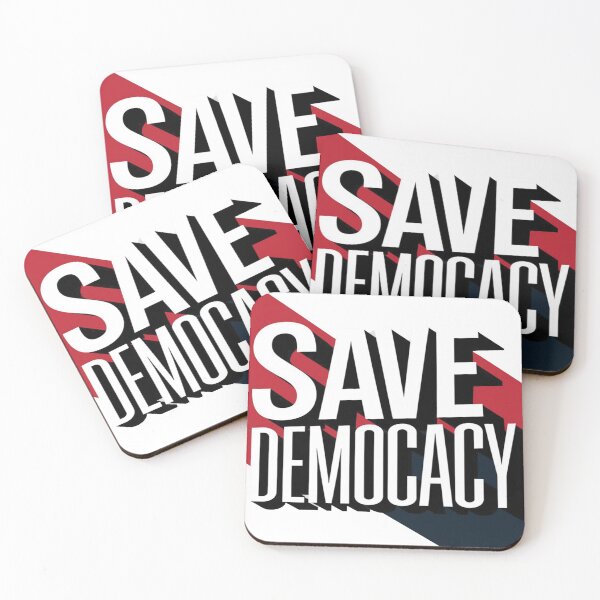 Item preview, save democracy designed and sold by leenstoore.