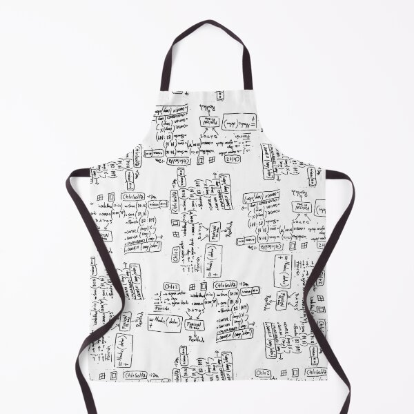 Item preview, Blackboard Algorithms Black and White Pattern designed and sold by DFLC Prints.