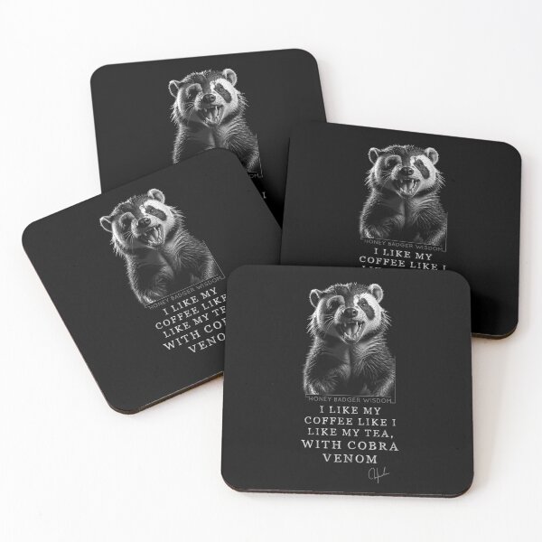 Item preview, Honey Badger Wisdom 5 designed and sold by CristianMS.