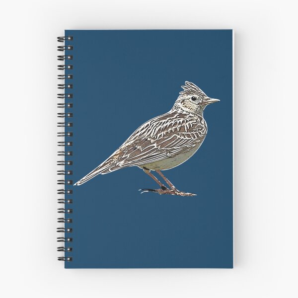 Item preview, Eurasian Skylark White Alternate Design  designed and sold by designsasstultd.