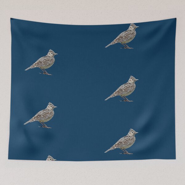 Item preview, Eurasian Skylark White Alternate Design  designed and sold by designsasstultd.