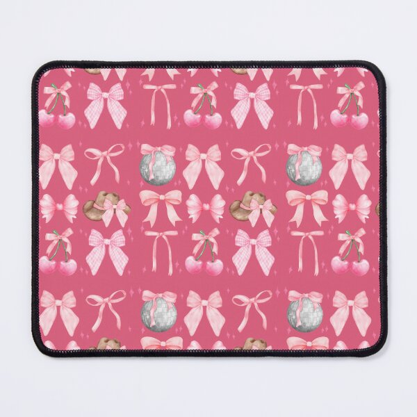 Item preview, Cowgirl Bows, Ribbon Coquette Bows pattern, Pink Aesthetic Pattern , coquette aesthetic pattern, designed and sold by Lam Assia.