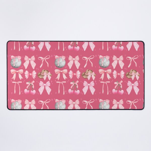Item preview, Cowgirl Bows, Ribbon Coquette Bows pattern, Pink Aesthetic Pattern , coquette aesthetic pattern, designed and sold by Lam Assia.