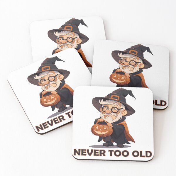 Item preview, Never Too Old To Trick Or Treat designed and sold by AllAboutStuffz.