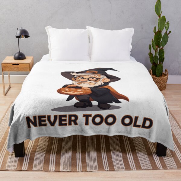 Item preview, Never Too Old To Trick Or Treat designed and sold by AllAboutStuffz.