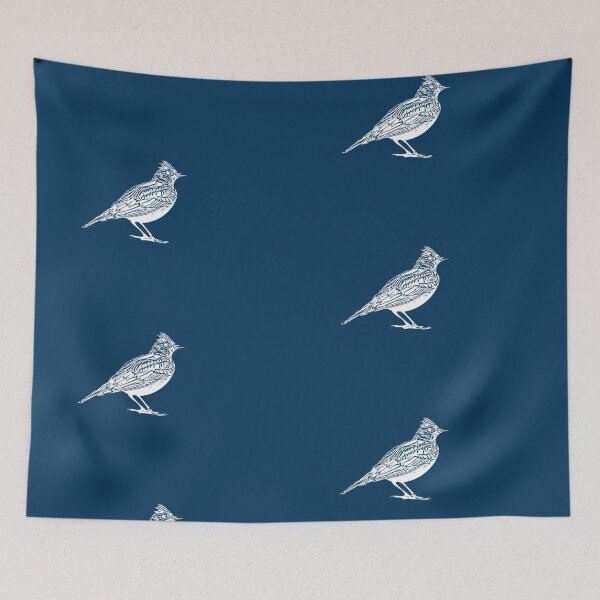 Item preview, Eurasian Skylark White Design  designed and sold by designsasstultd.