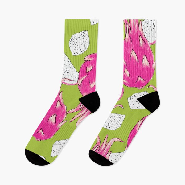 Item preview, Dragonfruit on a green background designed and sold by Alex  Blud.