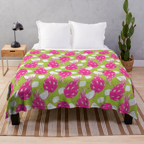 Item preview, Dragonfruit on a green background designed and sold by Alex Blud.