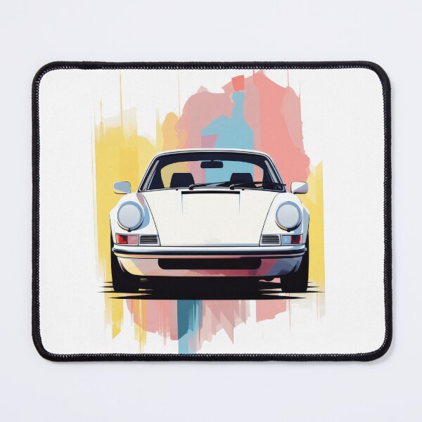 Item preview, Vintage 911 Watercolor pastel painting designed and sold by blackdogshop.