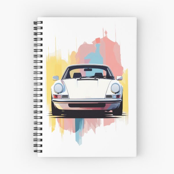 Item preview, Vintage 911 Watercolor pastel painting designed and sold by blackdogshop.