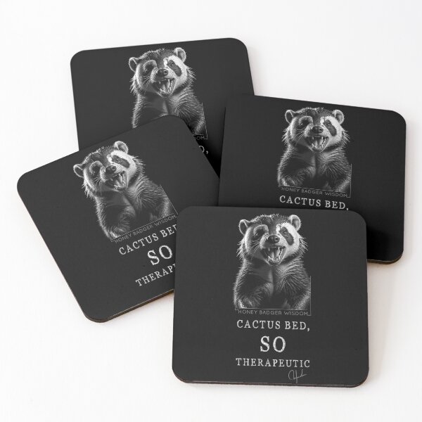 Item preview, Honey Badger Wisdom 6 designed and sold by CristianMS.