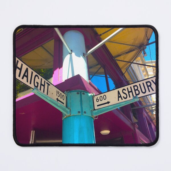 Item preview, Colorful Haight & Asbury designed and sold by To-vintageWlove.