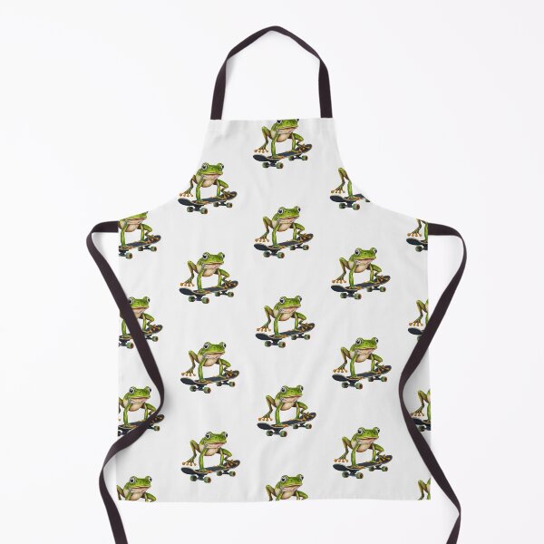 Item preview, Handstanding Skateboard Frog: A Splash of Color and Fun designed and sold by Colorful-Garden.