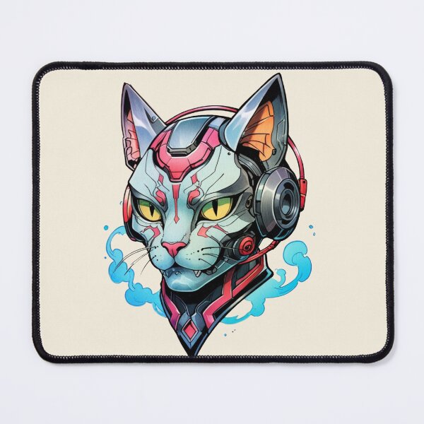 Item preview, Cyborg Cat designed and sold by ArtCraftLab.