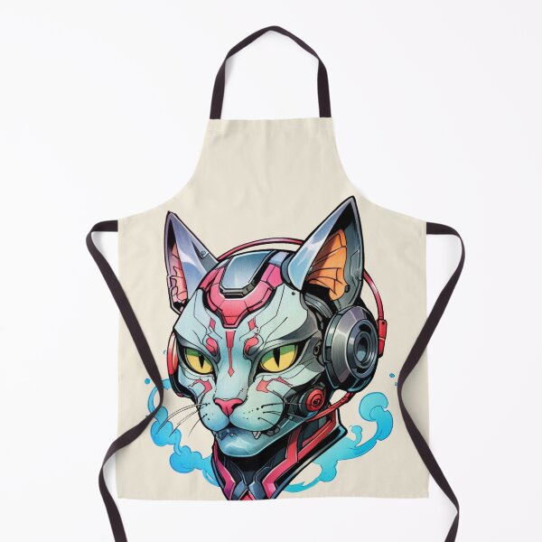 Item preview, Cyborg Cat designed and sold by ArtCraftLab.