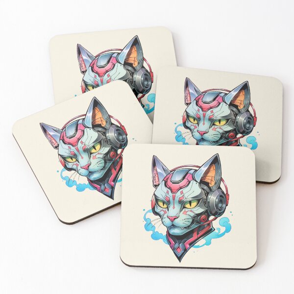 Item preview, Cyborg Cat designed and sold by ArtCraftLab.