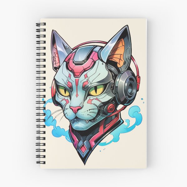 Item preview, Cyborg Cat designed and sold by ArtCraftLab.