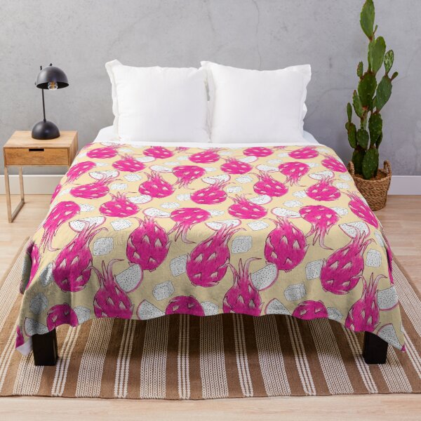 Item preview, Dragonfruit on a light yellow background designed and sold by Alex Blud.