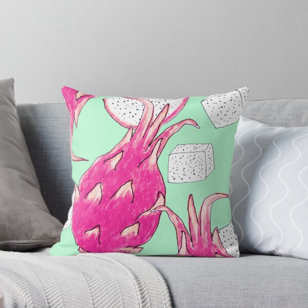 Item preview, Dragonfruit on a light green background designed and sold by Alex  Blud.