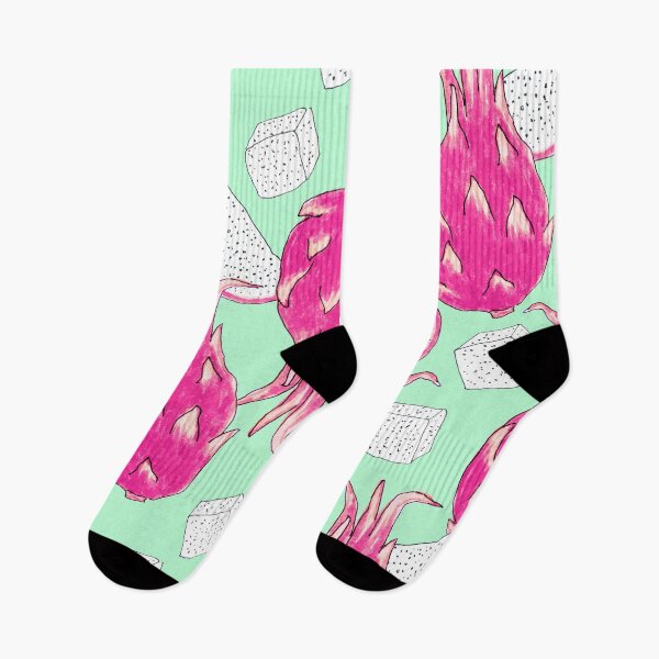 Item preview, Dragonfruit on a light green background designed and sold by Alex  Blud.