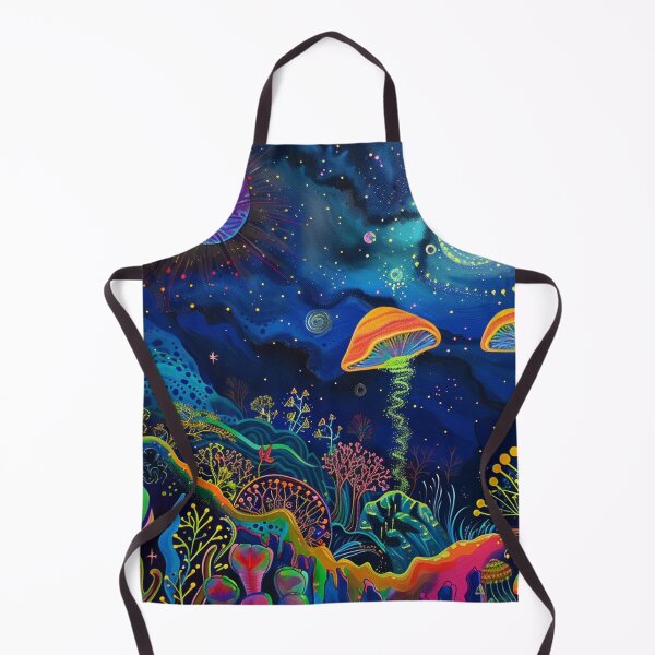 Item preview, Psychedelic Mushroom World: Trippy, Colorful, Magical Psilocybin designed and sold by Fantasy Masterpiece.
