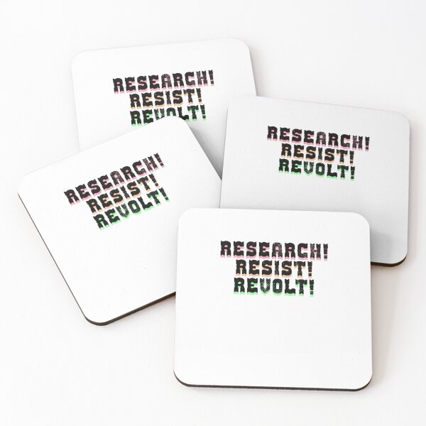Item preview, Research Resist Revolt designed and sold by BritySpear.