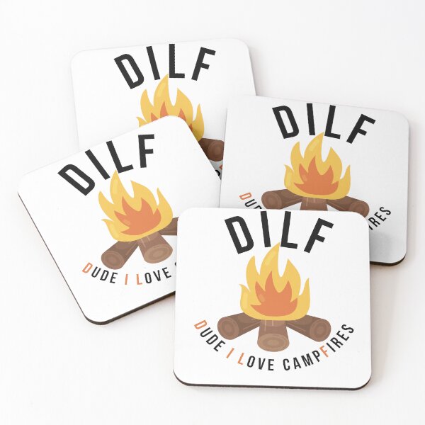 Item preview, DILF | Dude I Love campFires designed and sold by renrenrenrenren.
