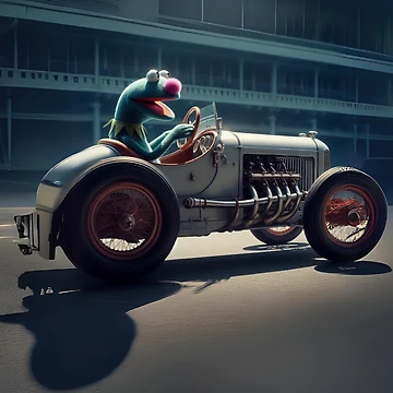 Artwork thumbnail, Fuzzy Fast Lane! by Print Fiction