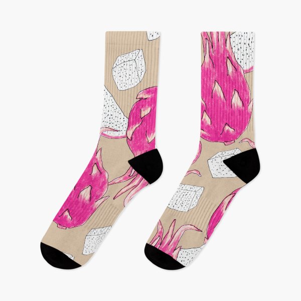 Item preview, Dragonfruit on a beige background designed and sold by Alex  Blud.