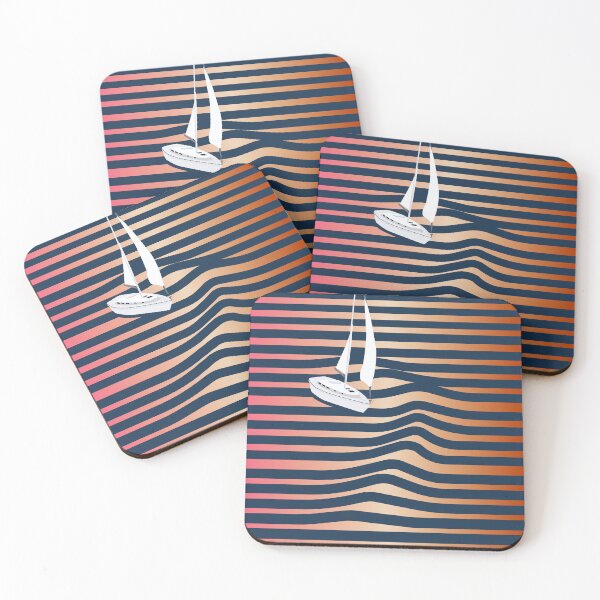 Item preview, Golden hour sailing designed and sold by OkopipiDesign.