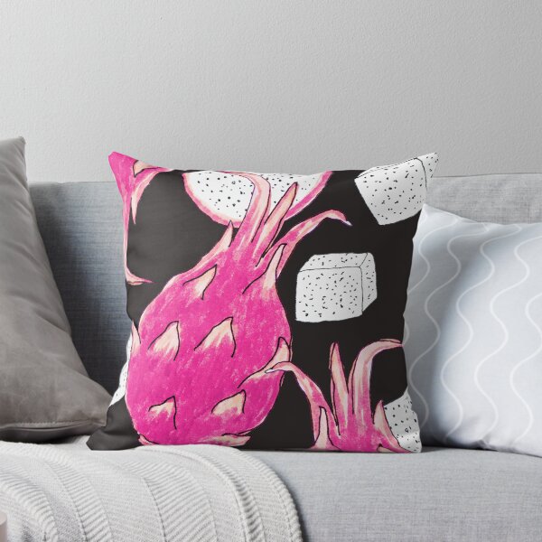 Item preview, Dragonfruit on a black background designed and sold by Alex  Blud.