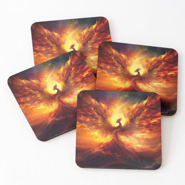 Item preview, Fantasy Art: Phoenix Rising, Dark Fantasy Mythical Creature designed and sold by Fantasy Masterpiece.