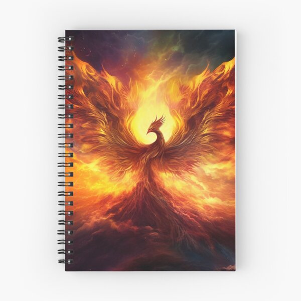 Item preview, Fantasy Art: Phoenix Rising, Dark Fantasy Mythical Creature designed and sold by Fantasy Masterpiece.
