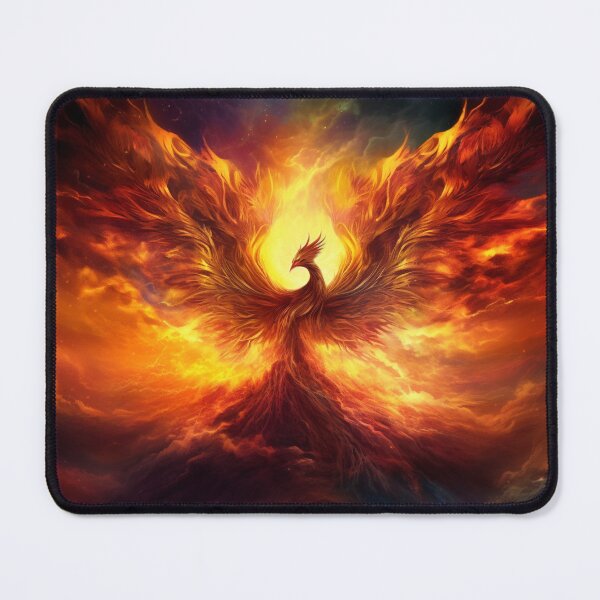 Item preview, Fantasy Art: Phoenix Rising, Dark Fantasy Mythical Creature designed and sold by Fantasy Masterpiece.